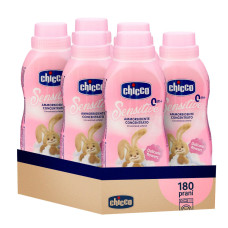6x CHICCO Aviváž koncentrovaná Baby Sensitive Květinové objetí 750 ml (6x30 praní)