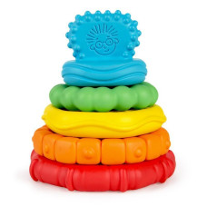 BABY EINSTEIN Kousátko stohovací 2v1 Stack&Teethe™ 0m+