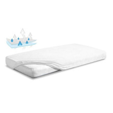BABYMATEX Prostěradlo nepromokavé napínací froté 60x120cm bílé