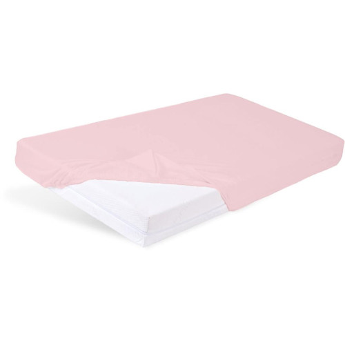 BABYMATEX Prostěradlo nepromokavé napínací Bamboo 60x120cm růžové BABYMATEX Prostěradlo nepromokavé napínací Bamboo 60x120cm růžové