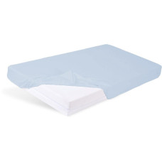 BABYMATEX Prostěradlo nepromokavé napínací Bamboo 60x120cm modré