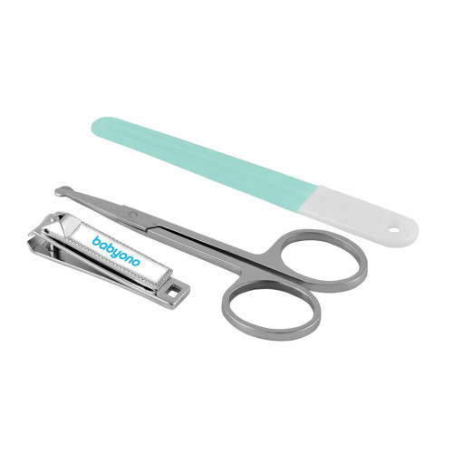 BABYONO Set na dětskou manikúru Mint BABYONO Set na dětskou manikúru Mint