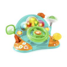 BRIGHT STARTS Hračka hudební světelná volant Lights & Colors Driver™ 6m+