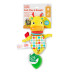 BRIGHT STARTS Hračka s melodií na C kroužku Pull, Play & Boogie™ žirafa 0m+