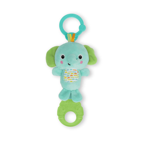 BRIGHT STARTS Hračka s melodií na C kroužku Tug Tunes™ slon 0m+ BRIGHT STARTS Hračka s melodií na C kroužku Tug Tunes™ slon 0m+