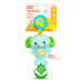 BRIGHT STARTS Hračka s melodií na C kroužku Tug Tunes™ slon 0m+ BRIGHT STARTS Hračka s melodií na C kroužku Tug Tunes™ slon 0m+