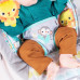 BRIGHT STARTS Lehátko vibrující s melodií Whimsical Wild 0 m+, do 9 kg, 2019
