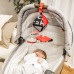 CANPOL BABIES Hračka kontrastní závěsná s klipem Sensory