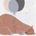 CEBA BABY Podložka přebalovací cestovní (40x60) Big Bear