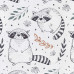 CEBA BABY Podložka přebalovací cestovní (40x60) Raccoon