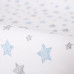 CEBA BABY Potah na přebalovací podložku 50x70-80 cm 2 ks Blue+Blue Stars
