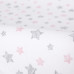 CEBA BABY Potah na přebalovací podložku 50x70-80 cm 2 ks Candy Pink+Pink Stars