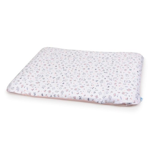 CEBA BABY Potah na přebalovací podložku měkkou 2 ks Candy Pink, Bird World + Light grey, Bird World CEBA BABY Potah na přebalovací podložku měkkou 2 ks Candy Pink, Bird World + Light grey, Bird World