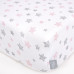 CEBA BABY Prostěradlo Žerzej napínací s gumou 120 x 60 Pink Stars CEBA BABY Prostěradlo Žerzej napínací s gumou 120 x 60 Pink Stars