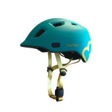 HAMAX Cyklohelma Thundercap Turquoise/Yellow 52-56
