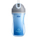 CHICCO Hrneček Sport termo s brčkem 266 ml modrý 14m+