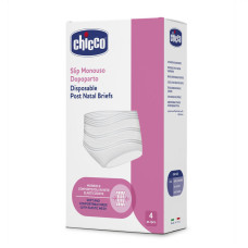 CHICCO Kalhotky jednorázové síťované elastické 4 ks