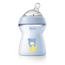 CHICCO Láhev kojenecká antikolik Natural Feeling 250 ml chlapec 2m+