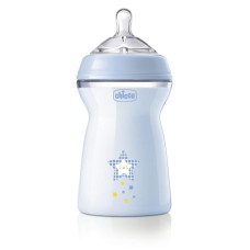 CHICCO Láhev kojenecká antikolik Natural Feeling 330 ml chlapec 6m+