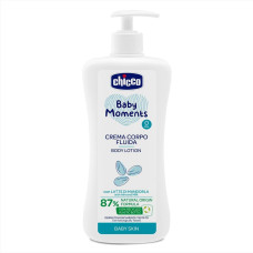 CHICCO Tělové mandlové mléko, Baby Moments 500 ml, 0m+