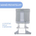 CHICCO Postýlka Next2Me Forever - Moon Grey