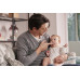 CHICCO Set zubní uklidňující gel a kartáček na prst s pouzdrem 4m+