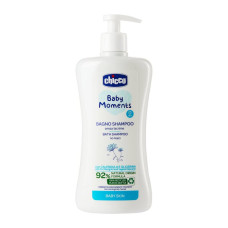 CHICCO Sprchový gel 2v1 na vlasy a tělo s dávkovačem, Baby Moments 500 ml, 0m+