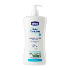 CHICCO Sprchový gel 2v1 na vlasy a tělo s dávkovačem, Baby Moments 750 ml, 0m+