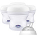 CHICCO VIA zásobníky na mateřské mléko Natural Feeling, 4ks