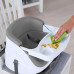 INGENUITY Jídelní židlička na židli 2v1 Baby Base Slate 6m+ do 22 kg