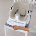 INGENUITY Jídelní židlička na židli 2v1 Baby Base Cashmere 6m+ do 15 kg