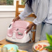 INGENUITY Jídelní židlička na židli 2v1 Baby Base™ Peony 6m+ do 15 kg