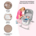 KINDERKRAFT Postýlka dětská 3v1 Lovi Beige