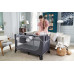 KINDERKRAFT SELECT Postýlka cestovní Leody Grey, Premium
