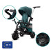 KINDERKRAFT SELECT Tříkolka Easytwist Midnight Green, Premium