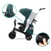KINDERKRAFT SELECT Tříkolka Easytwist Midnight Green, Premium