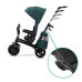 KINDERKRAFT SELECT Tříkolka Easytwist Midnight Green, Premium