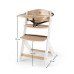 KINDERKRAFT Židlička jídelní Enock White wooden, Premium KINDERKRAFT Židlička jídelní Enock White wooden, Premium