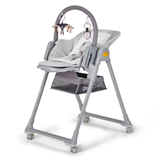 KINDERKRAFT SELECT Židlička jídelní Lastree Grey, Premium KINDERKRAFT SELECT Židlička jídelní Lastree Grey, Premium