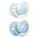 LOVI Dudlík mini Baby shower 0-2m 2ks kluk