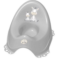 MALTEX Nočník protiskluzový s hudbou Zebra - grey