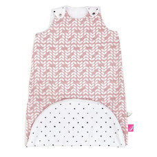 MOTHERHOOD Vak spací 2v1 ZIP-A-Round Beige mušelínový Pink Classics 3-18m 0,5 tog