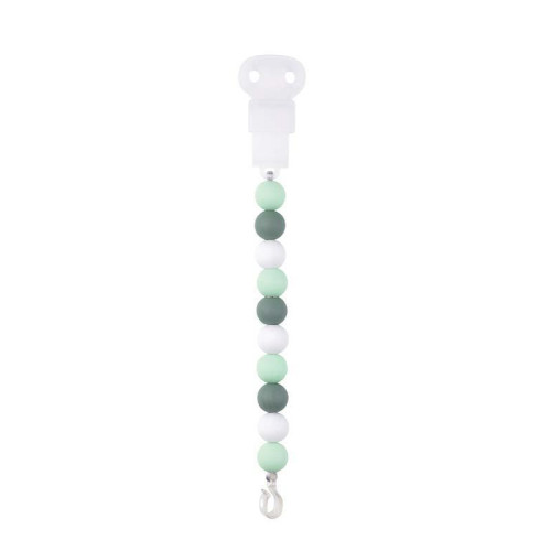 NATTOU Klip silikonový mint-white bez BPA NATTOU Klip silikonový mint-white bez BPA