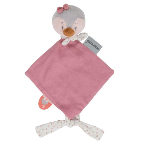 NATTOU Mini mazlíček tučňák Sasha PS 30 x 20 cm NATTOU Mini mazlíček tučňák Sasha PS 30 x 20 cm