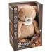 NATTOU Uspáváček plyšový hudební se světýlkem a senzorem pláče 4v1 Sleepy Bunny Pale Brown 0m+