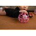 OBALL Hračka Oball RATTLE 10 cm dark pink 0m+