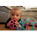 OBALL Hračka Oball RATTLE 10 cm dark pink 0m+