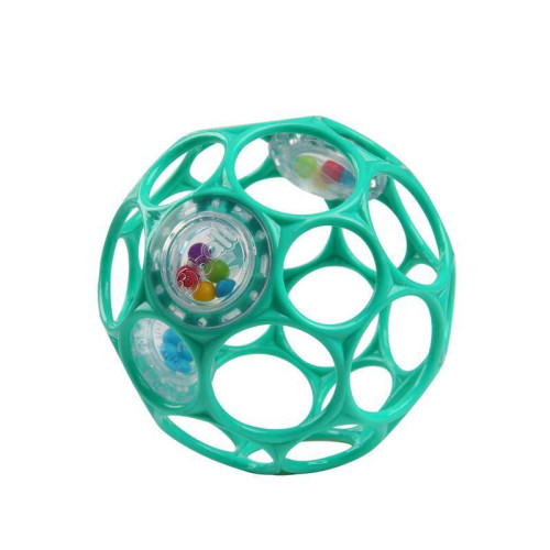 OBALL Hračka Oball RATTLE 10 cm dark turquoise 0m+ OBALL Hračka Oball RATTLE 10 cm dark turquoise 0m+