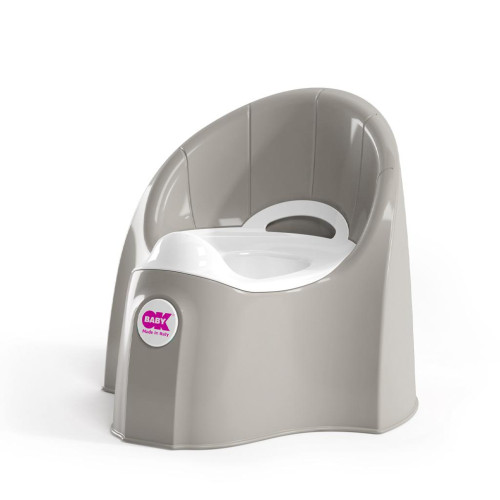 OK BABY Nočník ergonomický Pasha s vyjímatelnou nádobou Grey OK BABY Nočník ergonomický Pasha s vyjímatelnou nádobou Grey