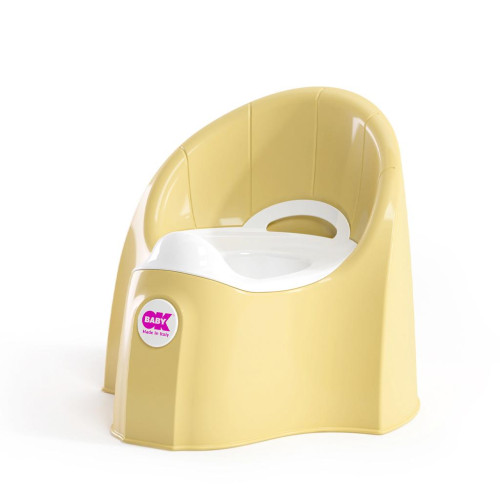 OK BABY Nočník ergonomický Pasha s vyjímatelnou nádobou Lemon OK BABY Nočník ergonomický Pasha s vyjímatelnou nádobou Lemon